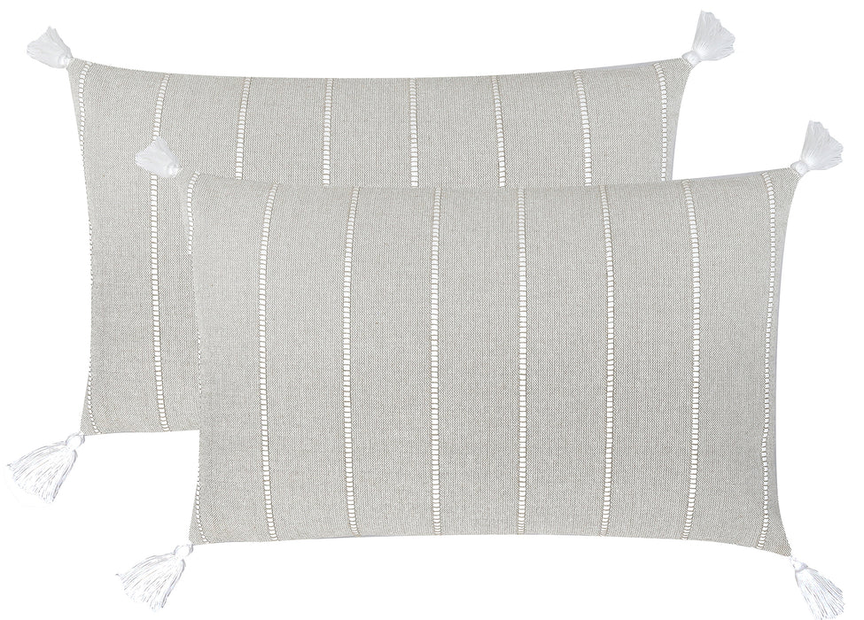 Jessy Cotton Cushion Taupe