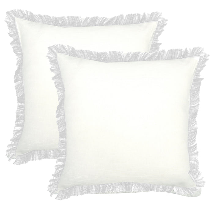 Elysian Cotton Cushion White