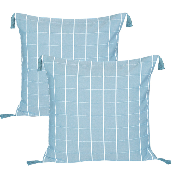 Jessy Cotton Cushion blue