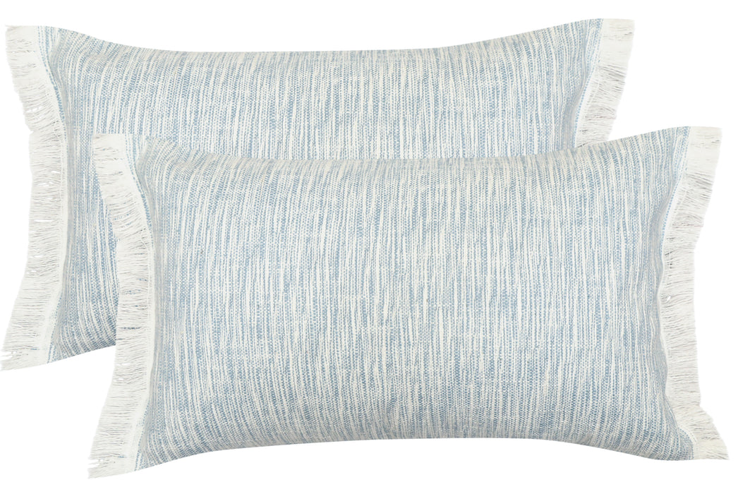 Cascade Cushion Blue