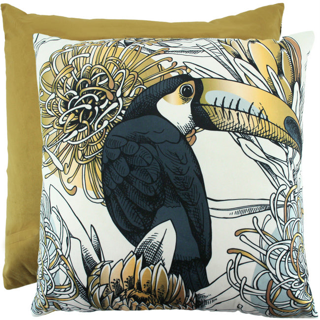 Toucan Do It Velvet Cushion