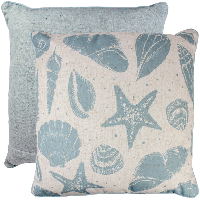 Tis the Sea Sun Linen Cushion