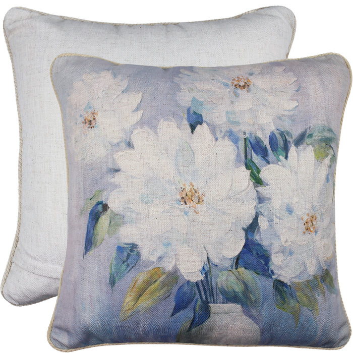 Bouquet Boogie Linen Cushion