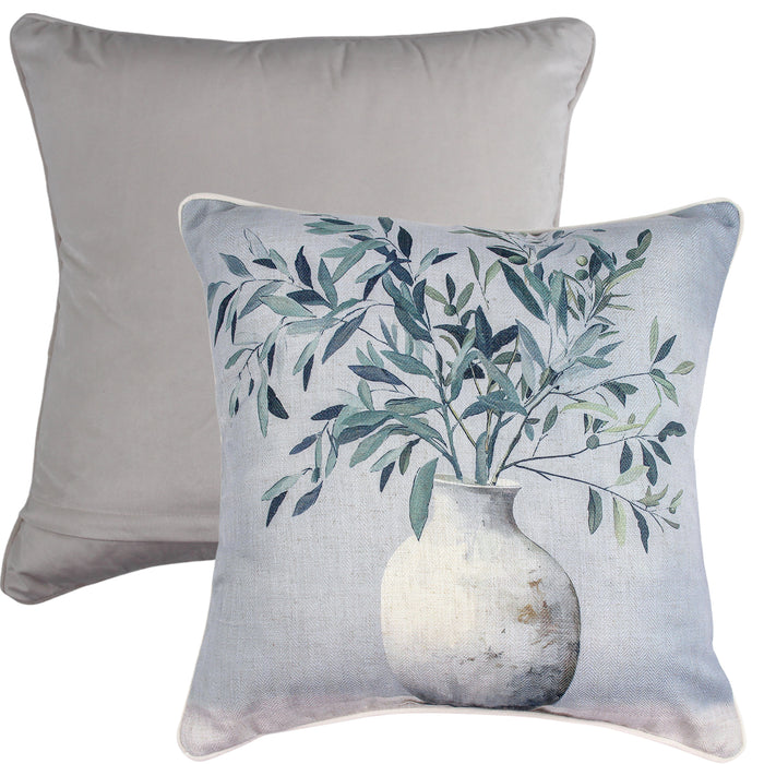 Leafy Lounge Linen Cushion