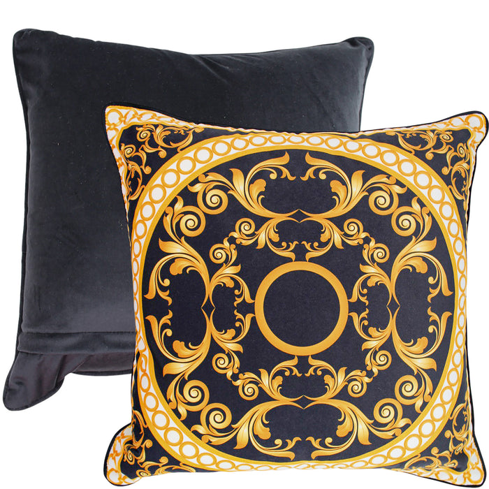Gilded Thrill Velvet Cushion