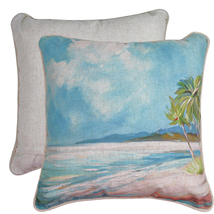 Breeze for the Seas Linen Cushion