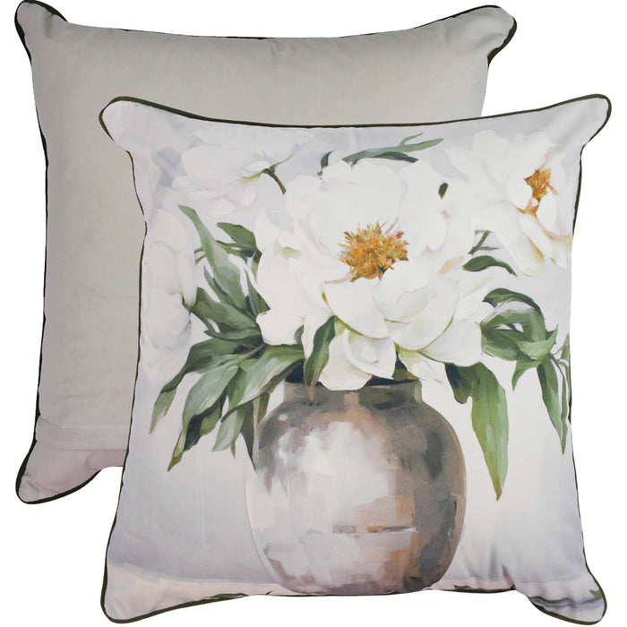 Vase ically Perfect Velvet Cushion