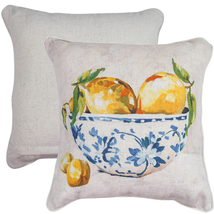 Sour Power Linen Cushion