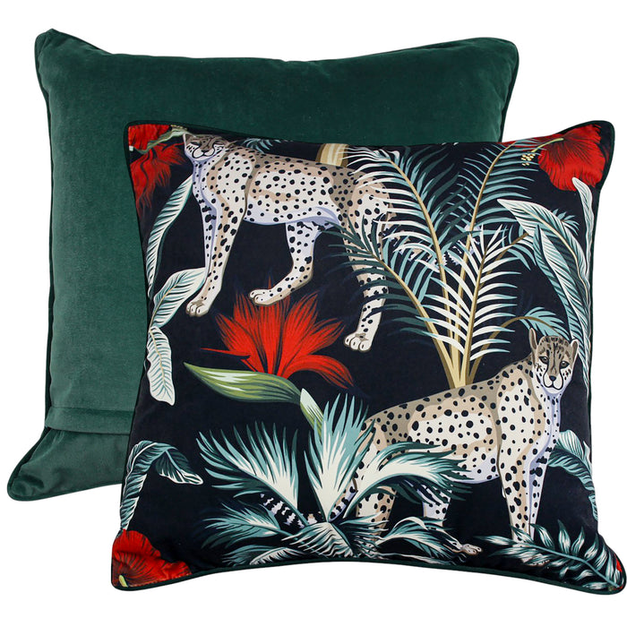 Petal Pounce Velvet Cushion