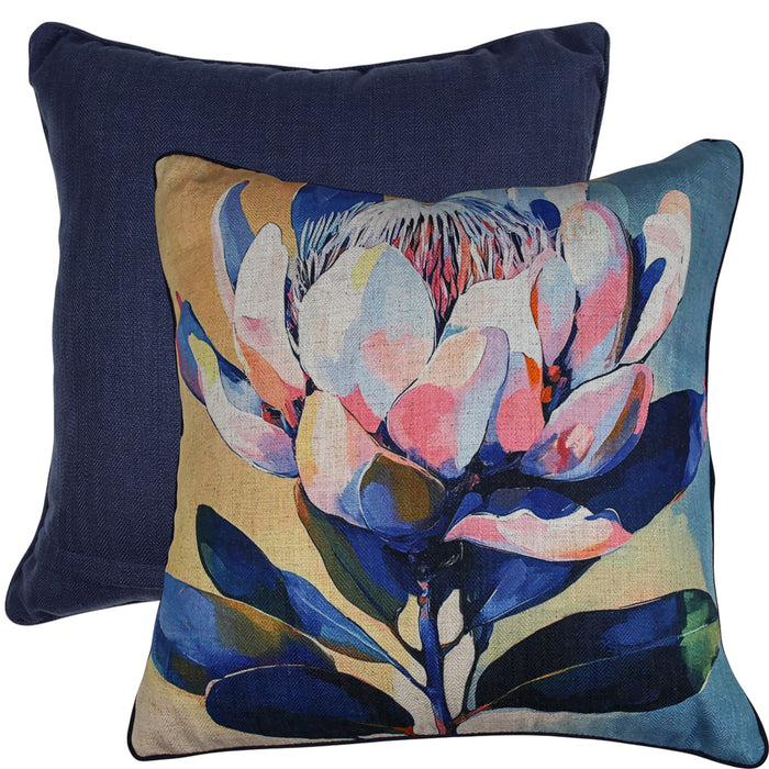 Bloom Boss Linen Cushion