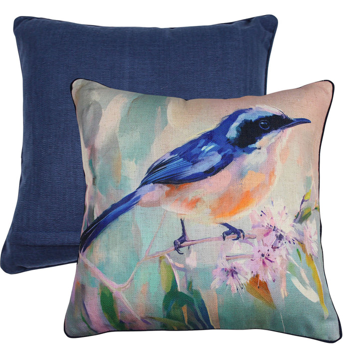 Wing & Bloom Linen Cushion