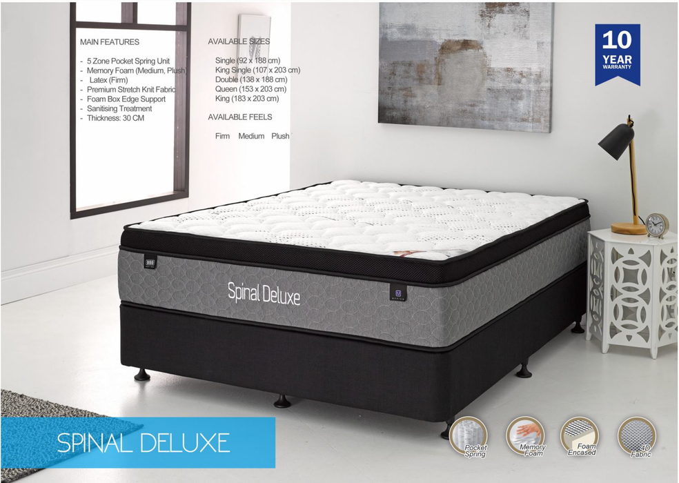 Spinal Deluxe Pocket Spring Mattress