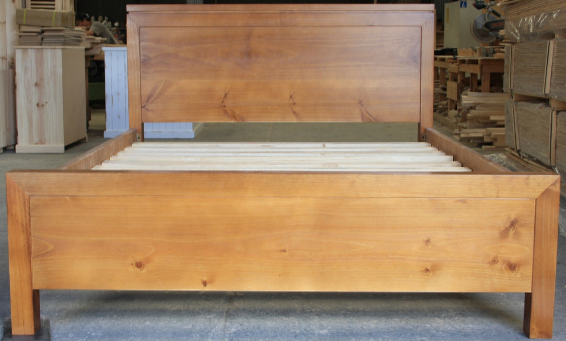 Rondo Deluxe Solid Wood Platform Bed Frame - Australia Made