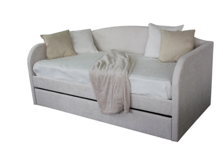 Charlotte Single Daybed with Trundle - Pearl Weave