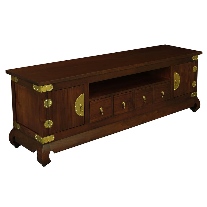 190cm Vintage Style Entertainment Unit