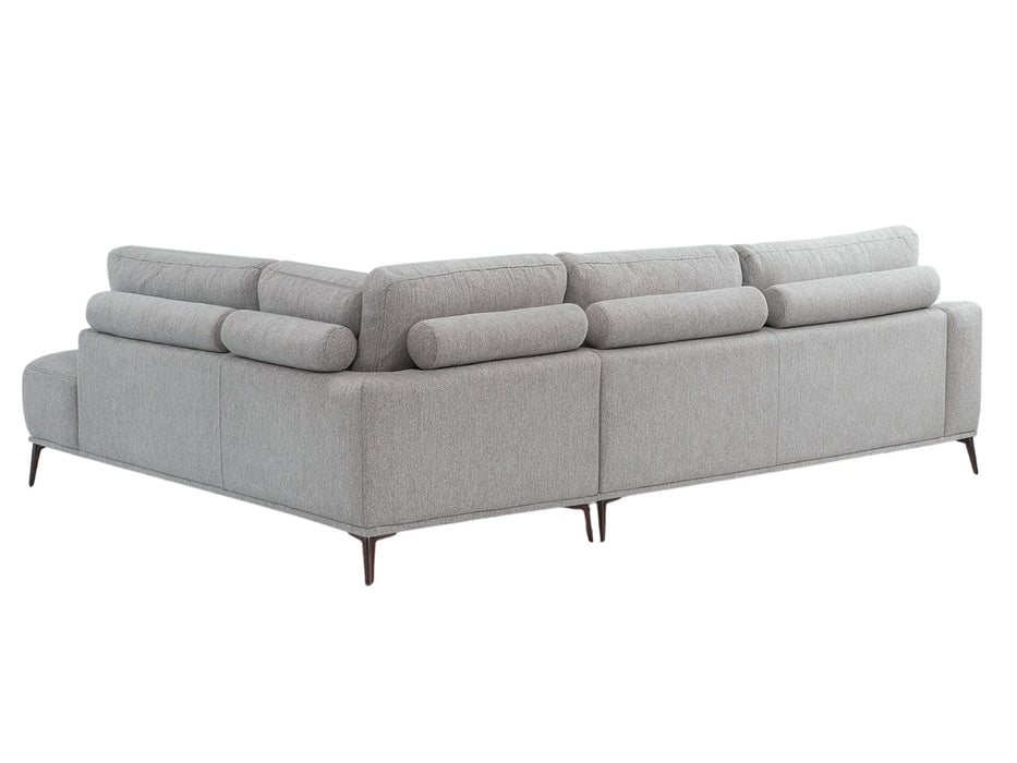 Opra Corner Lounge in Fabric, Slate