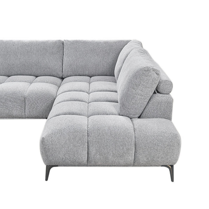 Opra Corner Lounge in Fabric, Slate