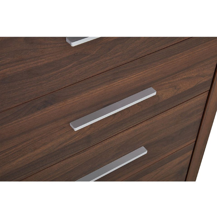 Jason 5 Drawer Tallboy - Walnut