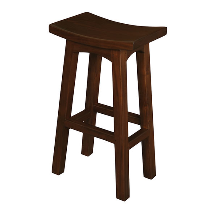 Tokyo Timber Bar Stool H 77cm, Mahogany