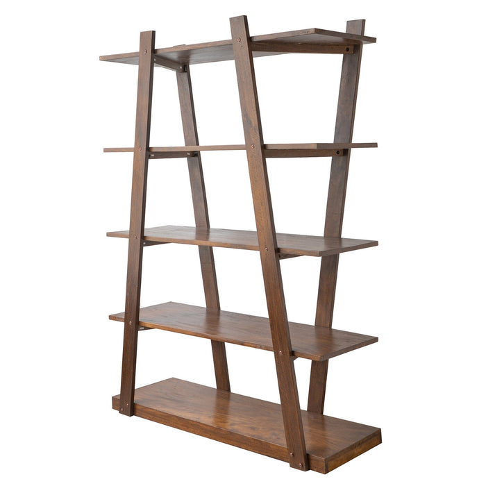 V Shaped 1.2m Solid Timber Display Case