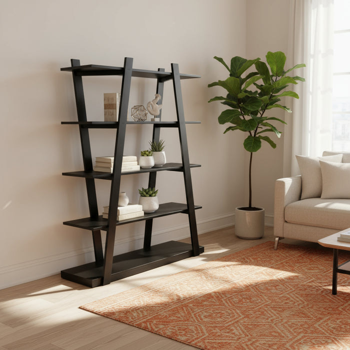 V Shaped 1.2m Timber Display Case, FULLY ASSEMBLED