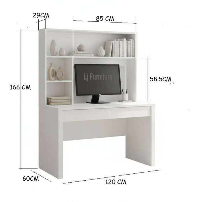 Delta Desk & Hutch – Home Office Australia