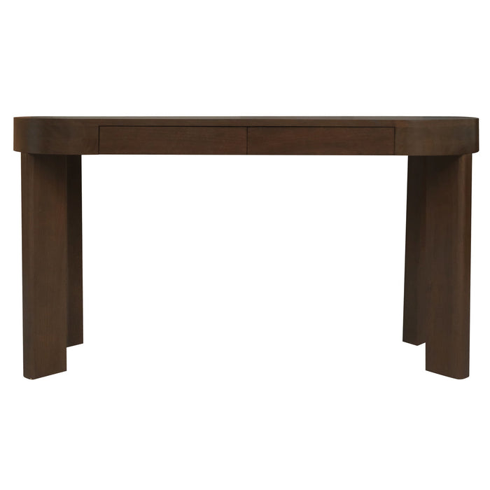 Brentwood 2 Drawer Oval Desk