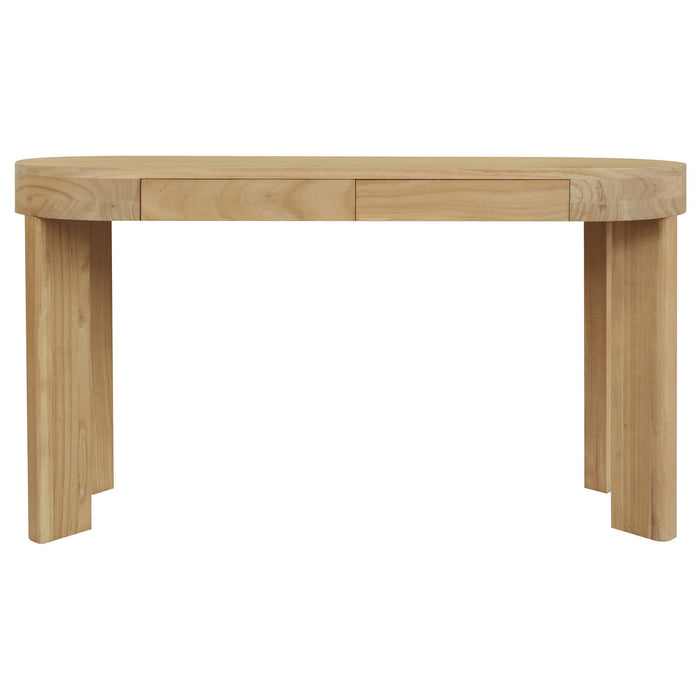 Brentwood 2 Drawer Oval Desk