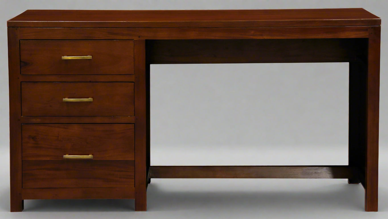 Paris Timber Desk Walnut 150cm