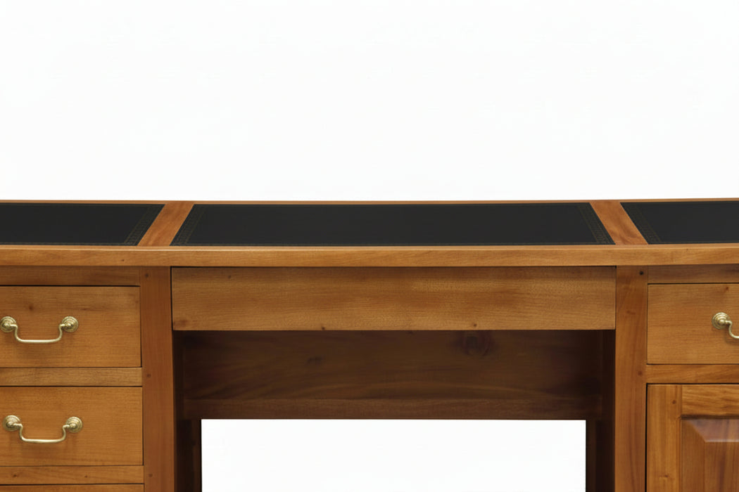 Tasmania Office Desk Light Pecan 160cm