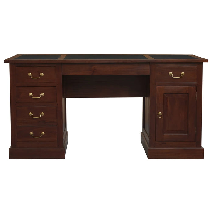 Tasmania Office Desk Walnut 160cm