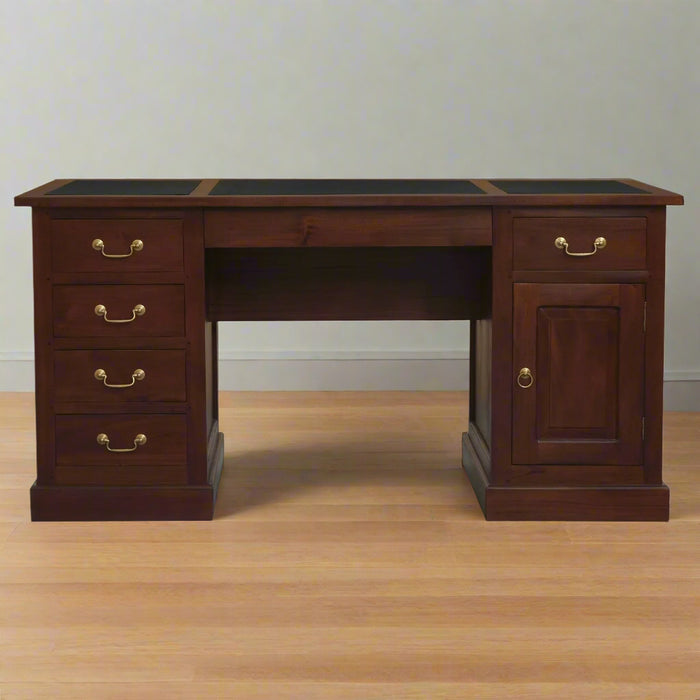 Tasmania Office Desk Walnut 160cm