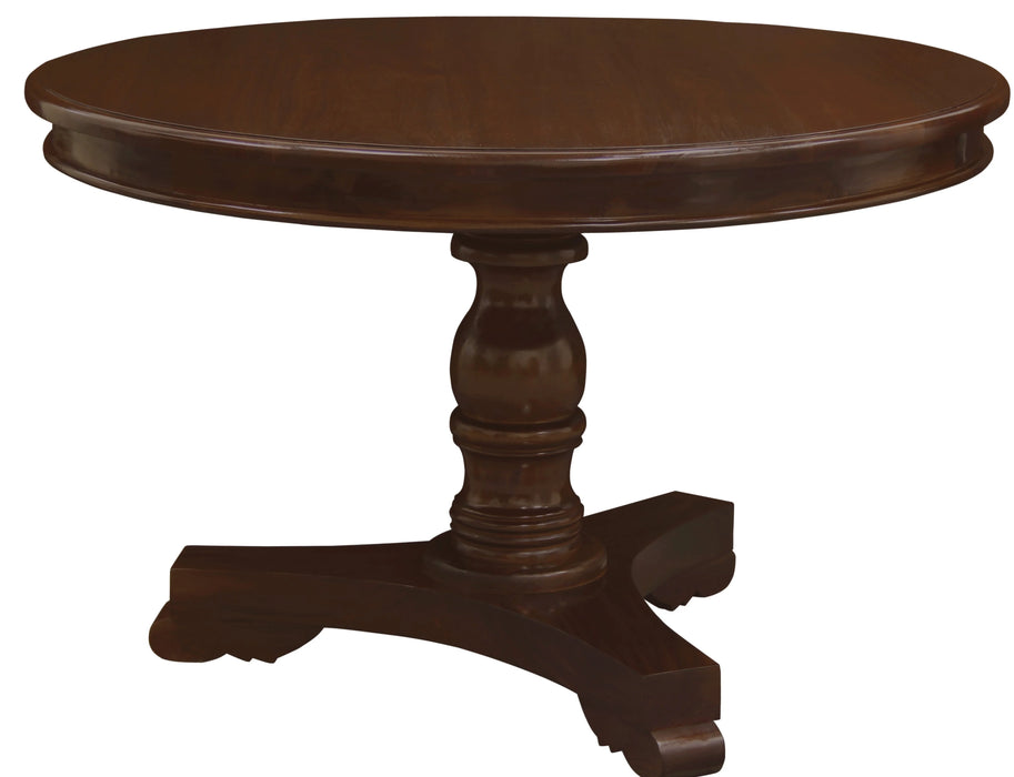 Tarona 1.2m Round Dining Table - Light Pecan