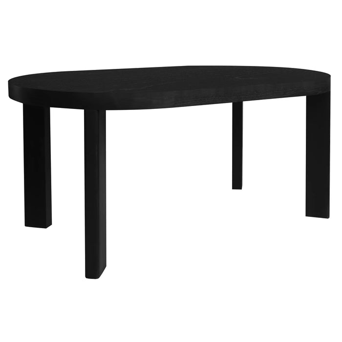 Apollo 1.65m Oval Dining Table - Black