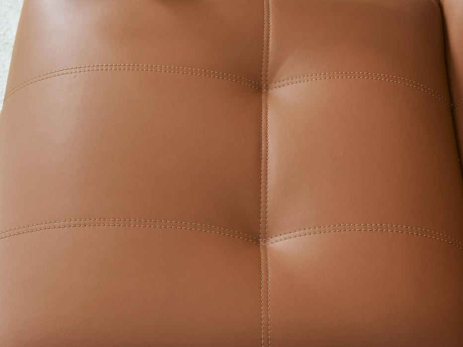 Modern Genuine Leather Armchair