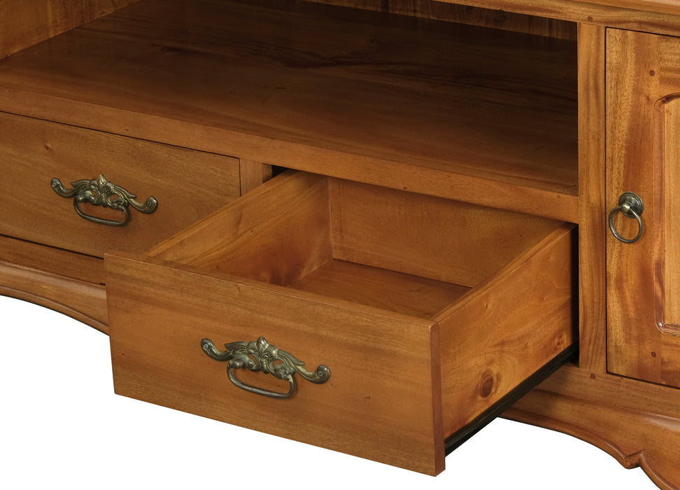 French Provincial 2 Door 2 Drawer Entertainment Unit