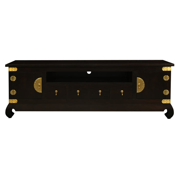 Dynasty 2 Door 4 DVD Drawer Low Entertainment Unit