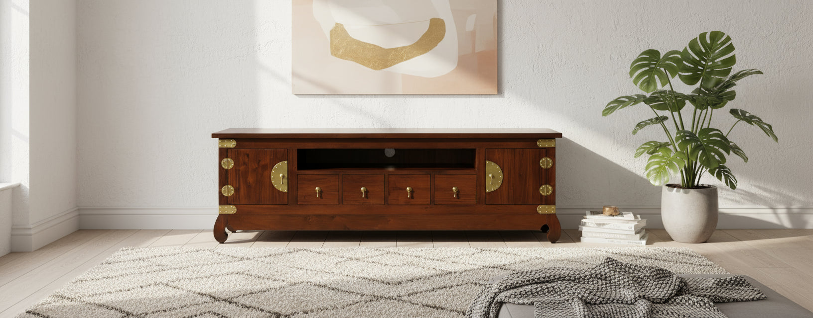 Dynasty Solid Timber Entertainment Unit