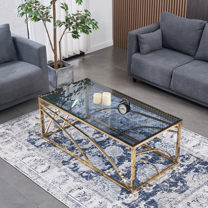 Flora Gold Coffee Table