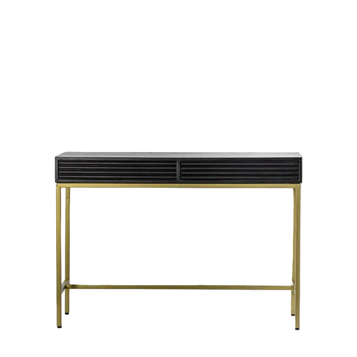 Ripple 2 Drawer Console Hallway Table 110cm