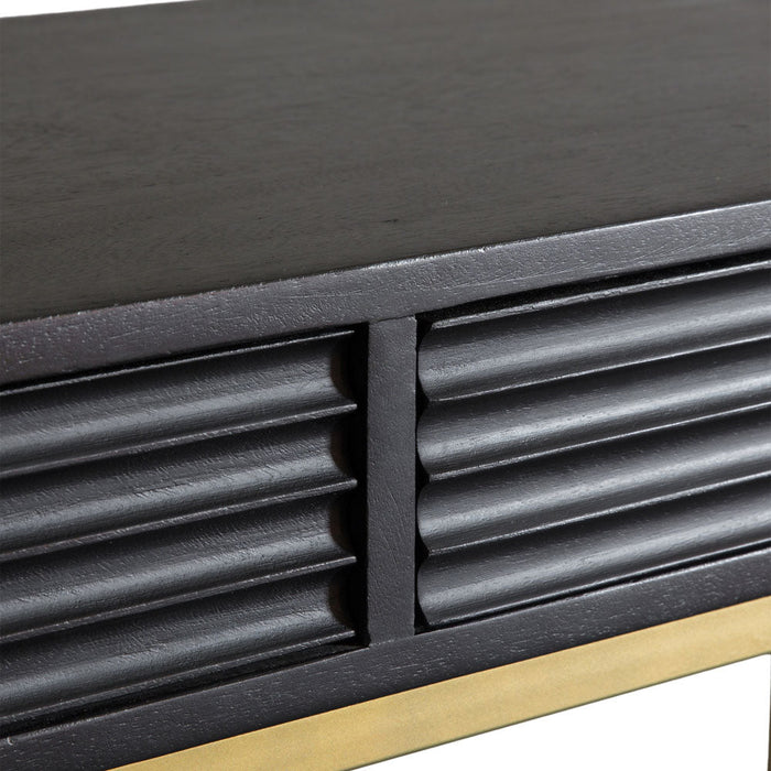Ripple 2 Drawer Console Hallway Table 110cm