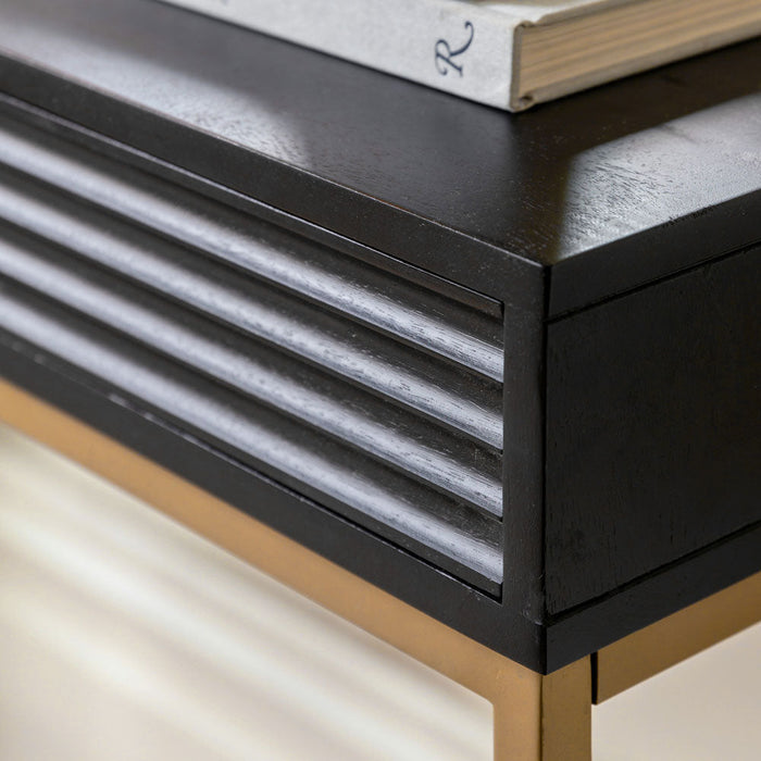 Ripple 2 Drawer Console Hallway Table 110cm