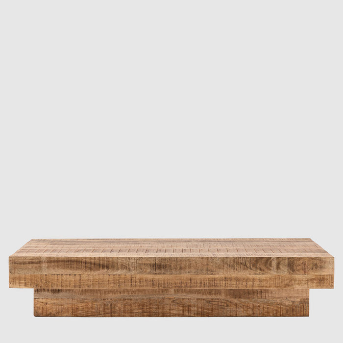 Iowa Rectangular Coffee Table Natural 150cm