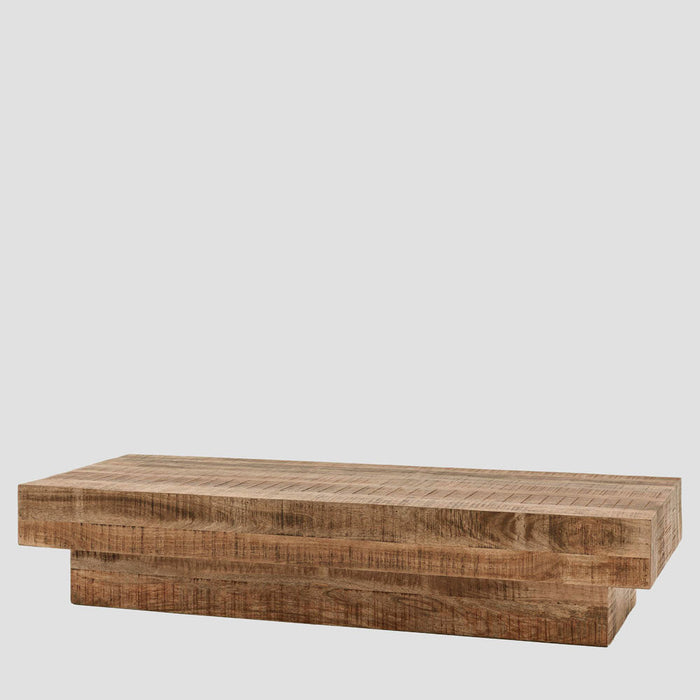 Iowa Rectangular Coffee Table Natural 150cm