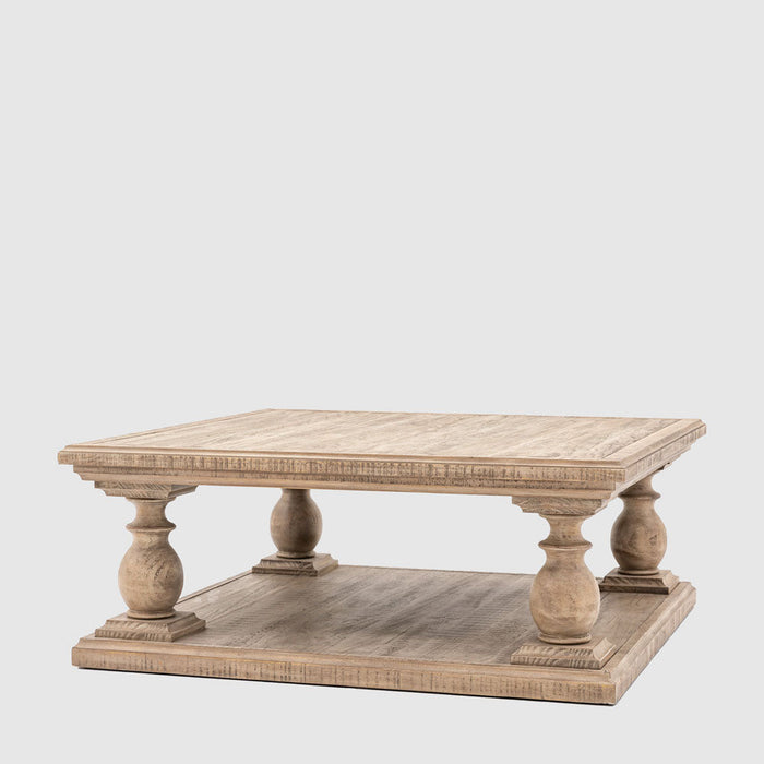 Vancouver Square Coffee Table Natural 100 x 100cm