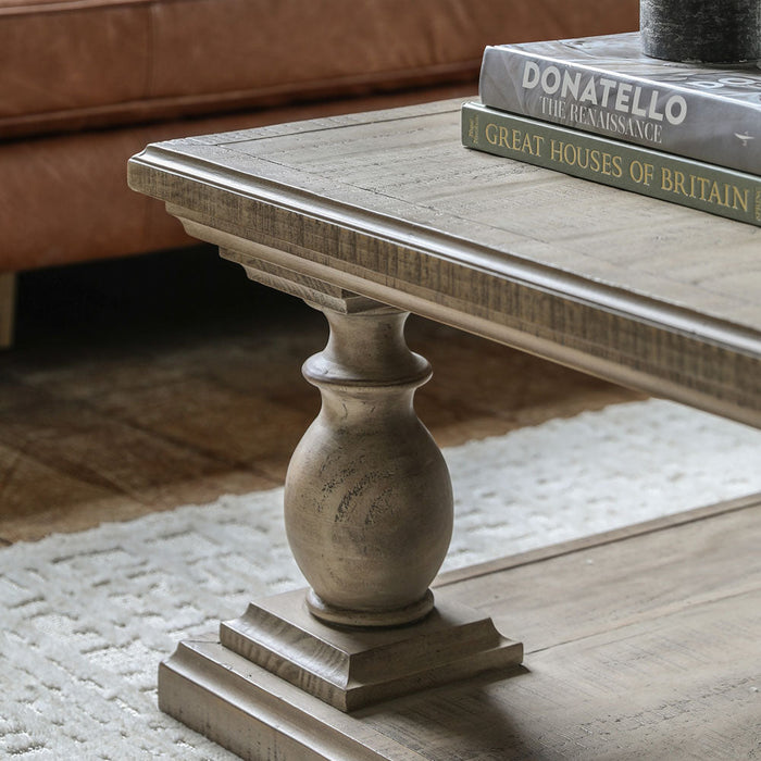 Vancouver Square Coffee Table Natural 100 x 100cm