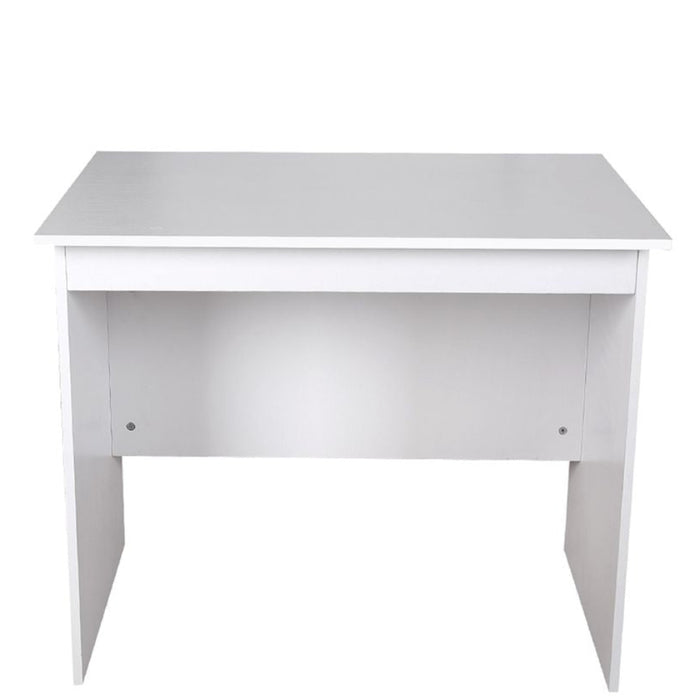 Helena Simpleline Study Desk - White 90cm