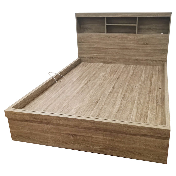 Oak Victoria Gas Lift King Bed