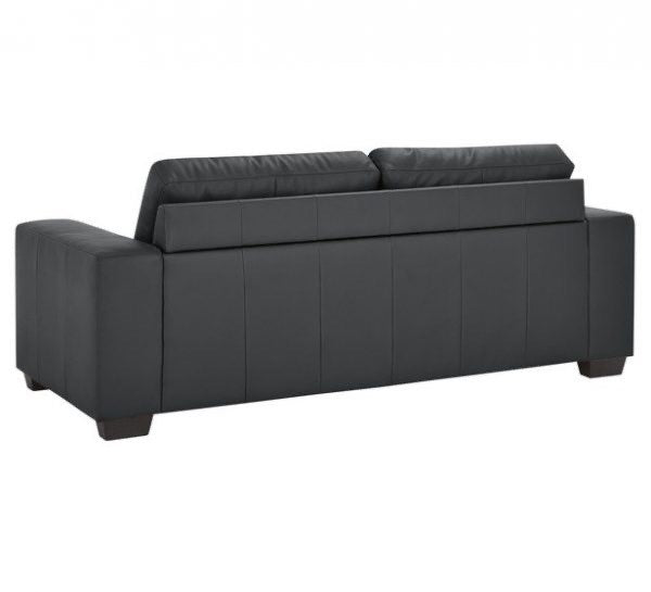 Sofi Faux Leather sofa, Black