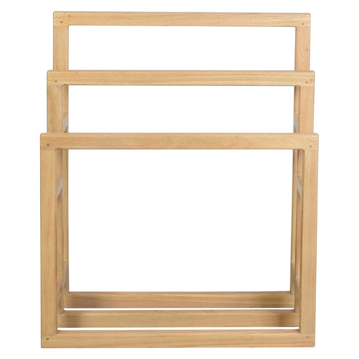 Nobu Mindi Wood Towel Rack